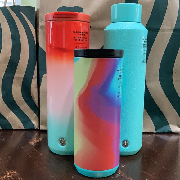 Starbucks Pink Striped Ombré Tumbler - Picture 10 of 10